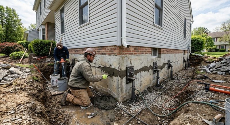 Basement Foundation Repair in Newton County, GA