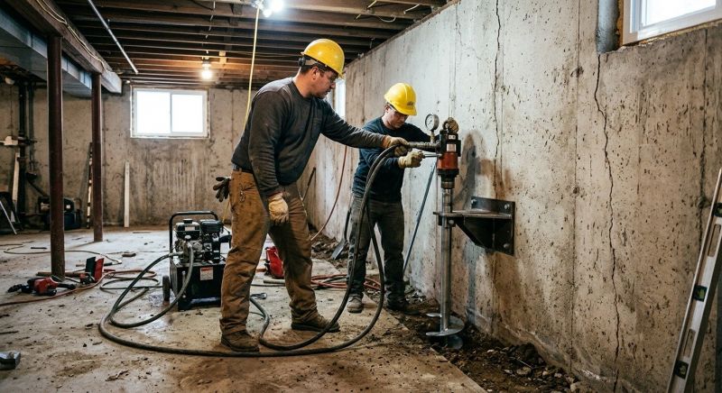 Basement Stabilization in Henry County, GA