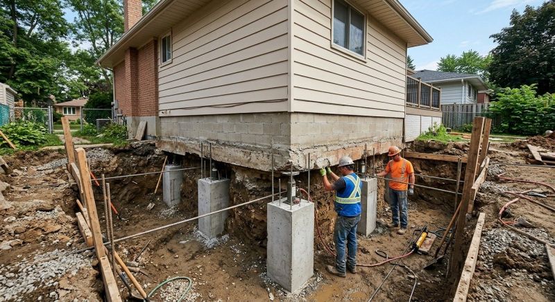 Basement Underpinning in Henry County, GA