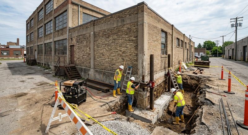 Building Foundation Repair in Decatur, GA