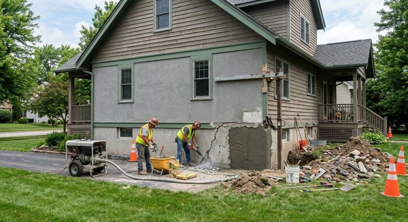 Building Foundation Repair in Dekalb County, GA