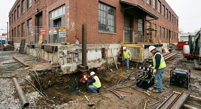 Commercial Foundation Repair in Henry County, GA