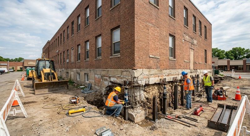 Commercial Foundation Repair in Henry County, GA
