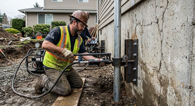 Concrete Foundation Leveling in Ellenwood, GA