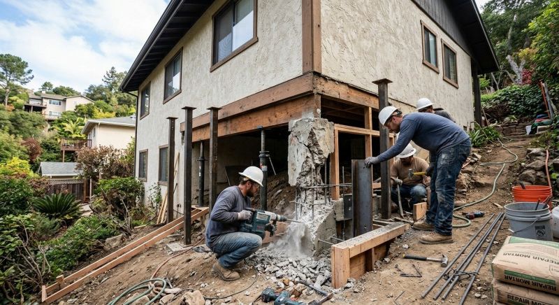 Concrete Foundation Repair in Griffin, GA