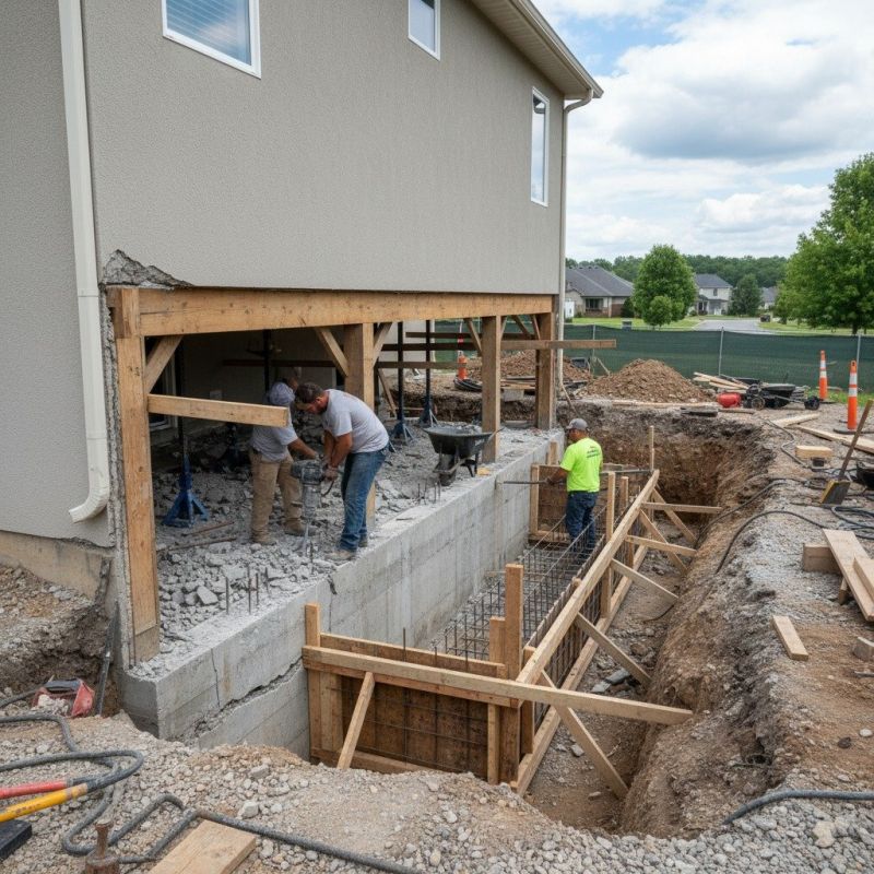 Concrete Foundation Repair in Hampton, GA