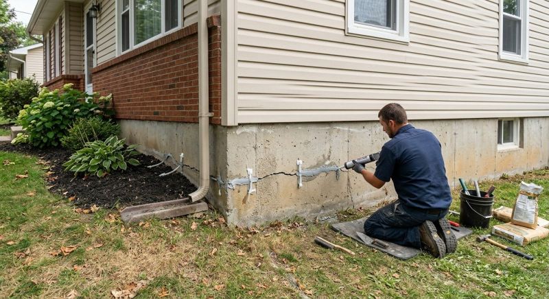 Cracked Foundation Repair in Clayton County, GA