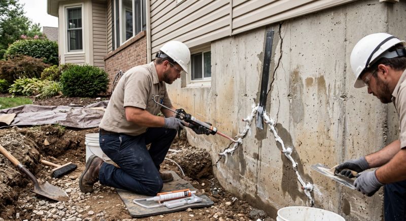 Cracked Foundation Repair in Snellville, GA