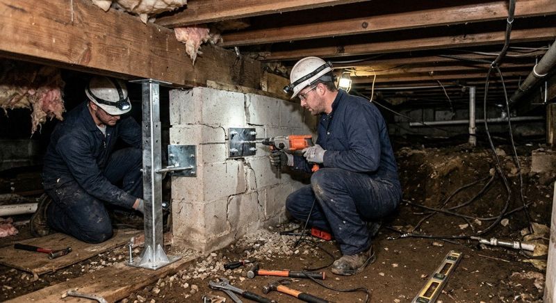 Crawlspace Foundation Repair in Stone Mountain, GA