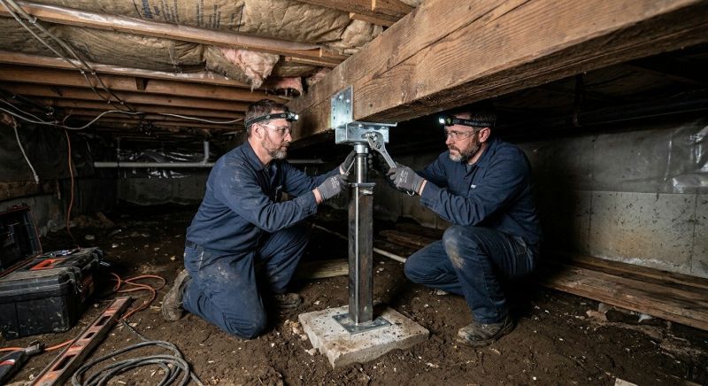 Crawlspace Foundation Repair in Union City, GA