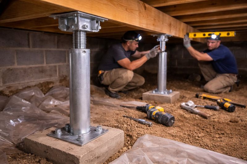 Crawlspace Structural Repair in Henry County, GA