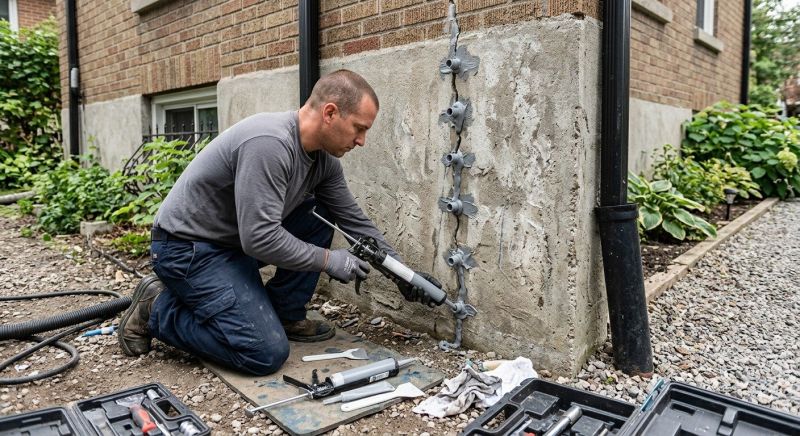 Foundation Crack Repair in Newton County, GA