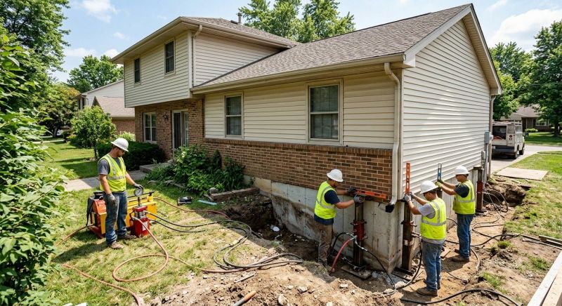 Foundation Jacking in Brooks, GA