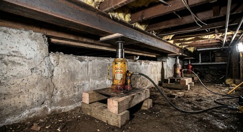 Foundation Jacking in Brooks, GA
