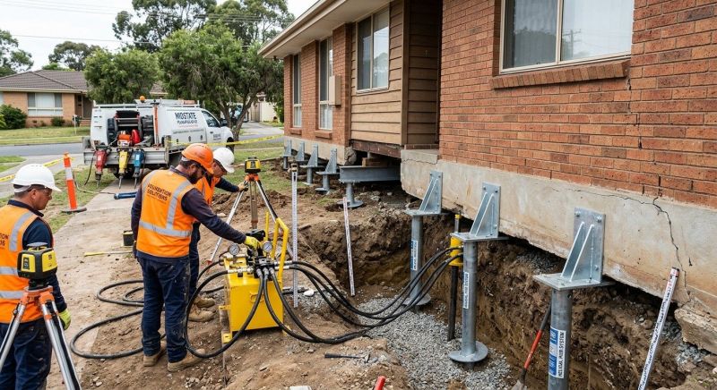 Foundation Jacking in Decatur, GA