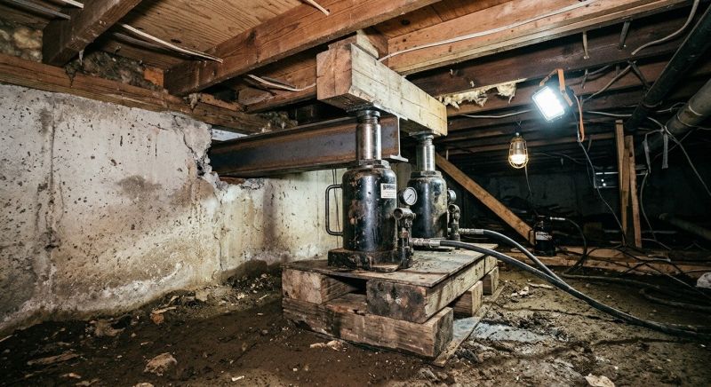 Foundation Jacking in Fayette County, GA