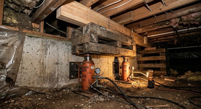 Foundation Jacking in Forest Park, GA