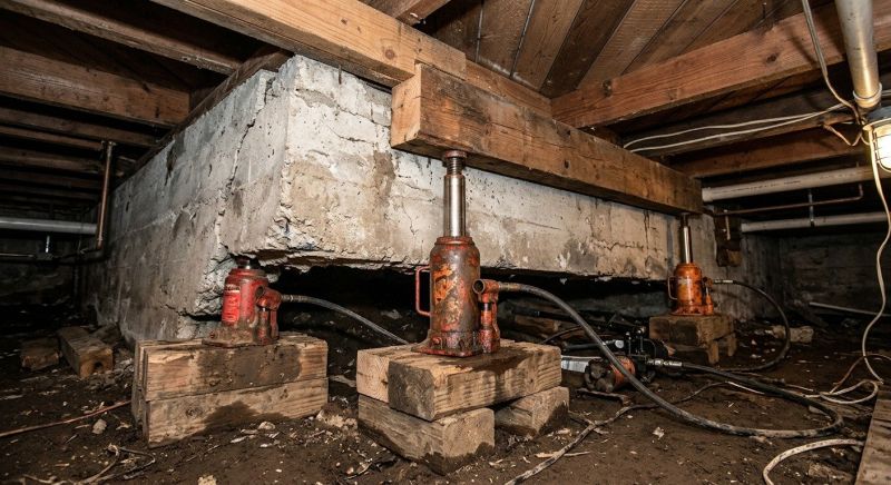 Foundation Jacking in Griffin, GA