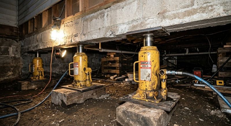 Foundation Jacking in Stockbridge, GA