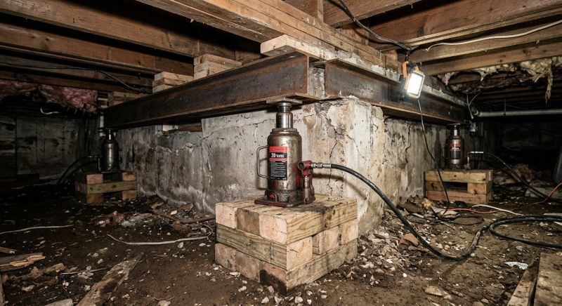 Foundation Jacking in Stone Mountain, GA