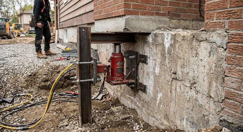 Foundation Jacking in Tyrone, GA