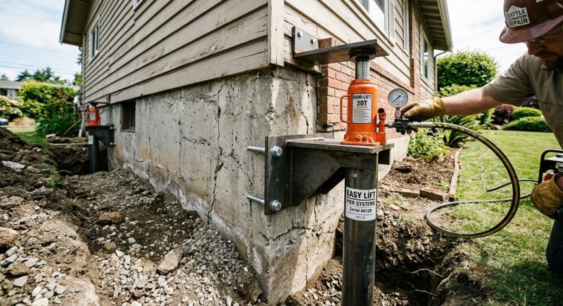 Foundation Lifting in Griffin, GA