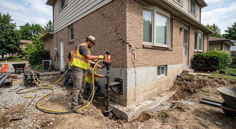 Foundation Lifting in Norcross, GA