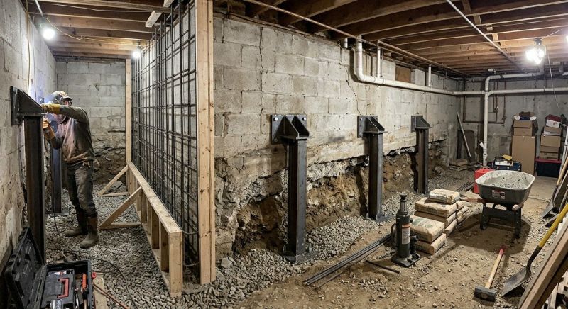 Foundation Stabilizing in Locust Grove, GA