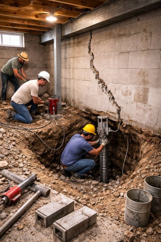 Foundation Structural Repair in Fayette County, GA