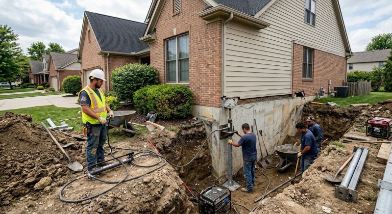 Home Foundation Repair in Union City, GA