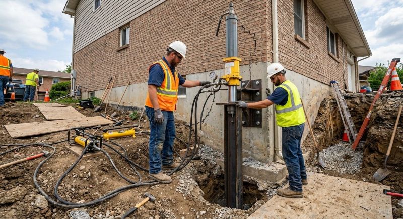 Settling Foundation Service in Mcdonough, GA