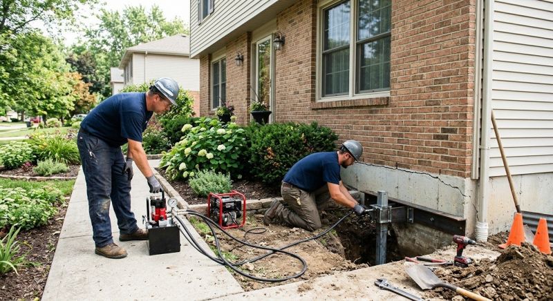Settling Foundation Service in Mcdonough, GA