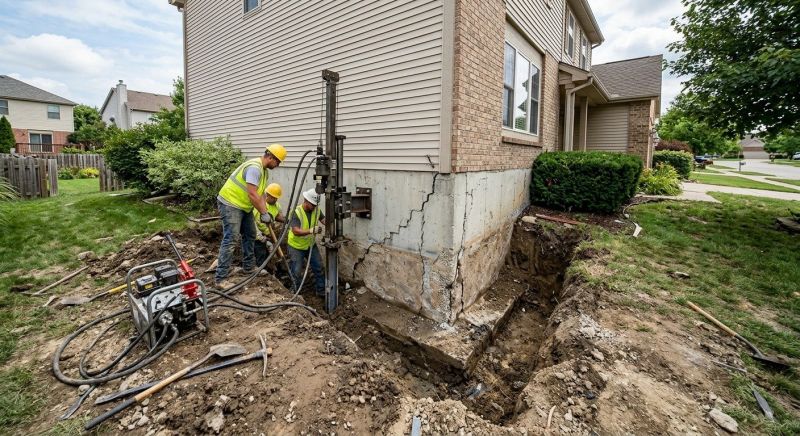 Structural Foundation Repair in Fayetteville, GA